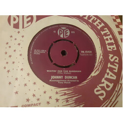 Johnny Duncan (2) Waitin' For The Sandman / A Long Time Gone USED VINYL 7INCH 45 RPM