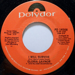 Gloria Gaynor I Will Survive USED VINYL 7INCH 45 RPM SINGLE REPRESS