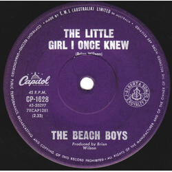 The Beach Boys The Little Girl I Once Knew / There's No Other (Like My Baby) USED VINYL 7INCH 45 RPM