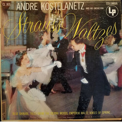 André Kostelanetz And His Orchestra Strauss Waltzes Vinyl LP USED