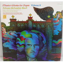 Johann Sebastian Bach / Arno Schönstedt Master Works For Organ Volume 8 Vinyl LP USED
