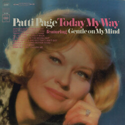 Patti Page Today My Way Vinyl LP USED