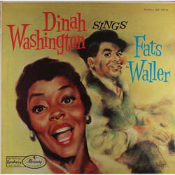 Dinah Washington Dinah Washington Sings Fats Waller Vinyl LP USED