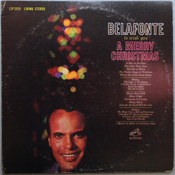 Harry Belafonte To Wish You A Merry Christmas Vinyl LP USED