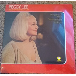 Peggy Lee Broadway a la Lee Vinyl LP USED