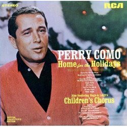 Perry Como Home For The Holidays Vinyl LP USED