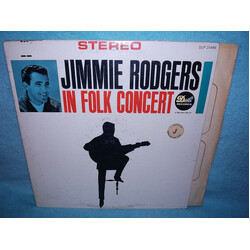 Jimmie Rodgers (2) Jimmie Rodgers In Folk Concert Vinyl LP USED