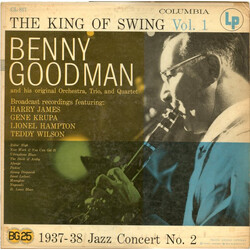 Benny Goodman The King Of Swing Vol. 1 (1937-38 Jazz Concert No. 2) Vinyl LP USED