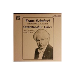 Franz Schubert / Julius Rudel Symphonies Nos. 5 And 6 Vinyl LP USED