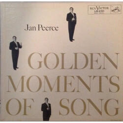 Jan Peerce Golden Moments Of Song Vinyl LP USED