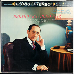 Ludwig van Beethoven / Vladimir Horowitz Sonata In F Minor, Op. 57 ("Appassionata") / Sonata No. 7 In D, Op. 10, No. 3 Vinyl LP USED