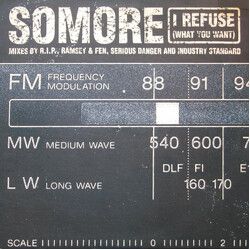 Somore / Damon Trueitt I Refuse (What You Want) USED VINYL 12INCH