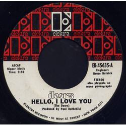 The Doors Hello, I Love You USED VINYL 7INCH 45 RPM SINGLE
