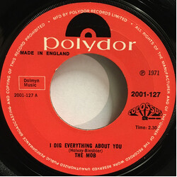 The Mob (2) I Dig Everything About You / Love Has Got A Hold On Me USED VINYL 7INCH 45 RPM SINGLE