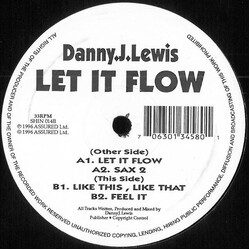 Danny J Lewis Let It Flow VINYL 12" USED