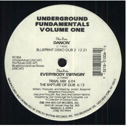 Jordan Fields Underground Fundamentals Volume One VINYL 12" USED
