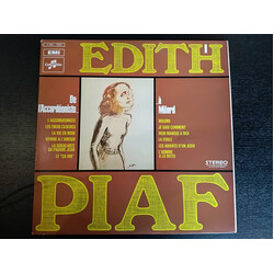 Edith Piaf Edith Piaf Vol. 1 - De L'accordéoniste À Milord Vinyl LP USED