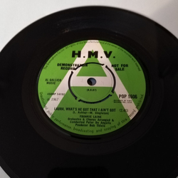 Frankie Laine Laura, What's He Got That I Ain't Got Vinyl 7" USED