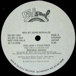 Brenda Gooch You And I Together VINYL 12" USED