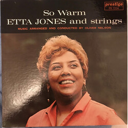 Etta Jones And Strings So Warm Vinyl LP USED