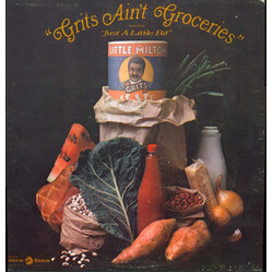 Little Milton Grits Ain't Groceries (Featuring "Just A Little Bit") Vinyl LP USED