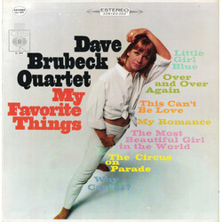 The Dave Brubeck Quartet My Favorite Things = Mis Cosas Favoritas Vinyl LP USED