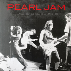 Pearl Jam Live At The Fox Theatre, Atlanta 1994 Vinyl LP USED