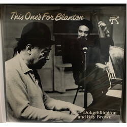 Duke Ellington / Ray Brown This One's For Blanton Vinyl LP USED