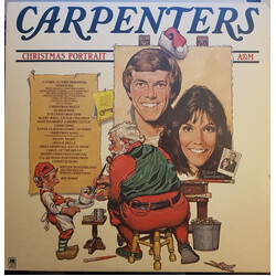 Carpenters Christmas Portrait Vinyl LP USED