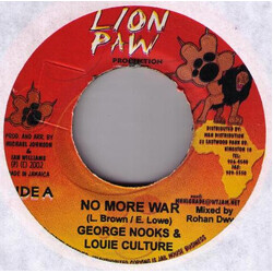 George Nooks / Louie Culture No More War USED VINYL 7INCH 45 RPM