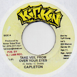 Capleton Take Veil From Over Your Eyes USED VINYL 7INCH 45 RPM SINGLE