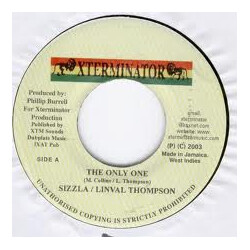 Sizzla / Linval Thompson The Only One USED VINYL 7INCH