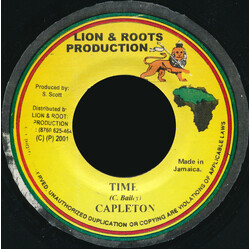 Capleton Time USED VINYL 7INCH 45 RPM MISPRESS