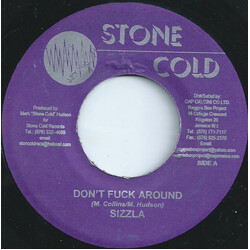 Sizzla Don't Fuck Around USED VINYL 7INCH 45 RPM