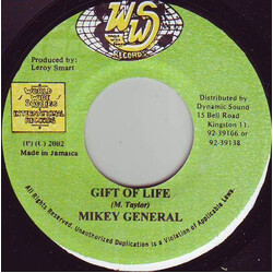 Mikey General Gift Of Life USED VINYL 7INCH