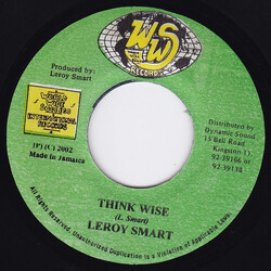 Leroy Smart Think Wise USED VINYL 7INCH 45 RPM SINGLE