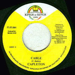 Capleton Cable USED VINYL 7INCH 45 RPM