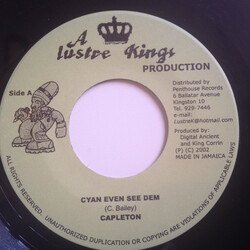 Capleton / King Shadrach Cyan Even See Dem / A.I.D.S. USED VINYL 7INCH 45 RPM