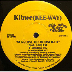 Kibwe Dorsey / Kareem (29) Sunshine Or Moonlight USED VINYL 12INCH 33 S RPM