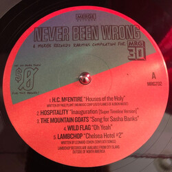 Various Never Been Wrong: A Merge Records Rarities Compilation For MRG30 Vinyl LP USED
