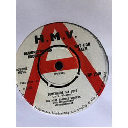 Mike Sammes Singers Somewhere My Love Vinyl 7" USED