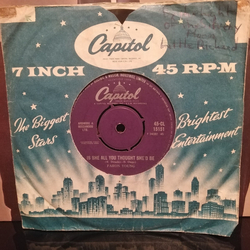Faron Young There's Not Any Like You Left / Is She All You Thought She'd Be Vinyl 7" USED