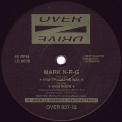 Mark N-R-G Nightflight On Wax / High Noon VINYL 12" USED