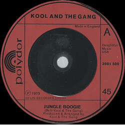 Kool & The Gang Jungle Boogie USED VINYL 7INCH 45 RPM SINGLE