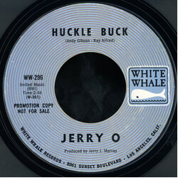 Jerry O Huckle Buck USED VINYL 7INCH 45 RPM SINGLE PROMO STYRENE