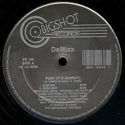 DaMixx Push (It's Alright) VINYL 12" USED