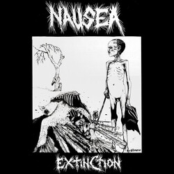 Nausea (2) Extinction Vinyl LP USED