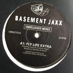Basement Jaxx Fly Life (Unreleased Mixes) USED VINYL 12INCH 33 S RPM SINGLE STEREO