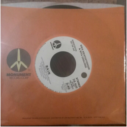 Kris Kristofferson & Rita Coolidge Rain Vinyl 7" USED