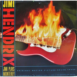 Jimi Hendrix Jimi Plays Monterey Original Motion Picture Sound Track Vinyl LP USED